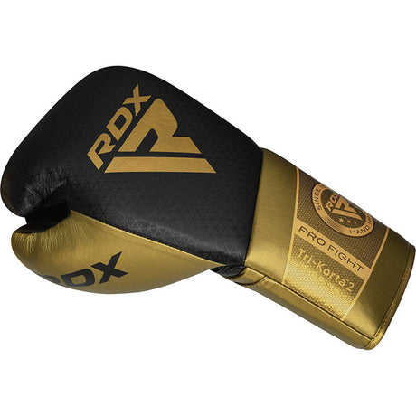 BOXING GLOVES MARK PRO FIGHT TRI KORTA 2 GOLDEN-10OZ - 10oz