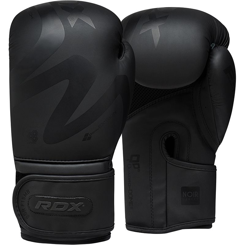 BOXING GLOVE F15 MATTE BLACK-10oz - 10oz