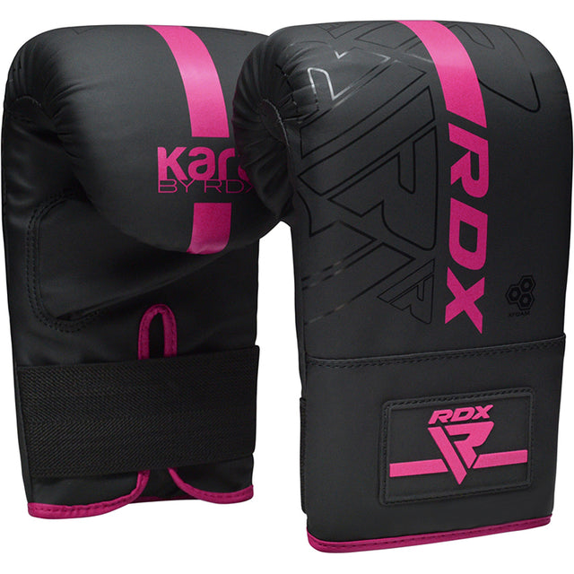 BOXING BAG MITTS F6 MATTE PINK - PINK