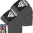 GYM KNEE WRAPS K1 GREY - GREY