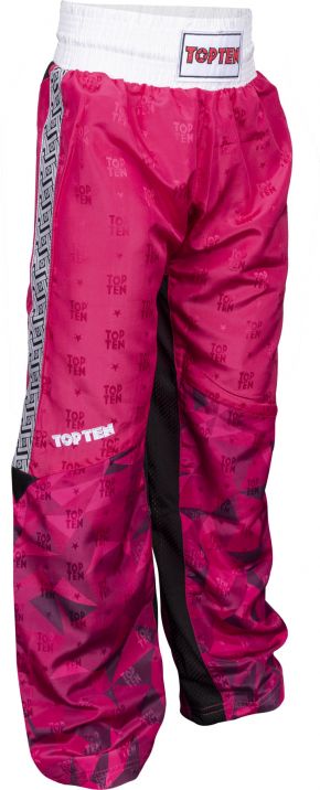 Kickboxing pants "Prism" - Pink,190cm