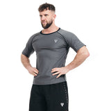 SWEAT T-SHIRT MENS M1 GREY-M - GREY,MEDIUM