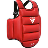 SEMI CONTACT CHEST GUARD SCC-T2 RED/BLUE-2XL - RED/BLUE,2XL