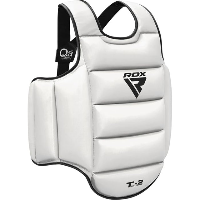 SEMI CONTACT CHEST GUARD SCC-T2 BLACK/WHITE-2XL - BLACK/WHITE,2XL