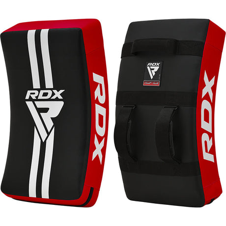 ARM PAD GEL KICK SHIELD BLACK/RED HEAVY - BLACK/RED