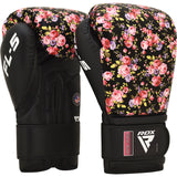 BOXING GLOVES FL-5 BLACK-12OZ - 12OZ