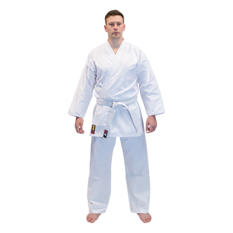 Kicksport Student KARATE Uniform "KOHAI" - 7oz Poly/Cotton - CHILDREN 150cm (KSSKUC7)