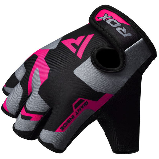 GYM GLOVES SUMBLIMATION F6 PINK-M - PINK,MEDIUM