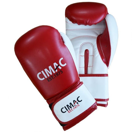 CIMAC P.U BOXING GLOVES RED 16oz