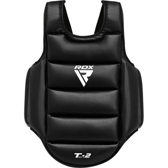 SEMI CONTACT CHEST GUARD SCC-T2 BLACK/WHITE-S/M - BLACK/WHITE,S/M