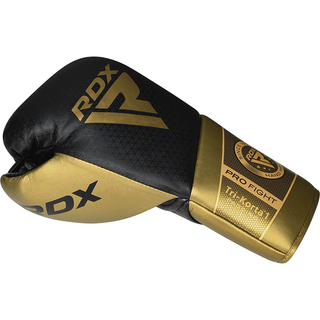 BOXING GLOVES MARK PRO FIGHT TRI KORTA 1 GOLDEN-10OZ - 10oz