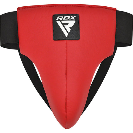 GROIN GUARD REX MEN RED/BLACK-M - RED/BLACK,MEDIUM