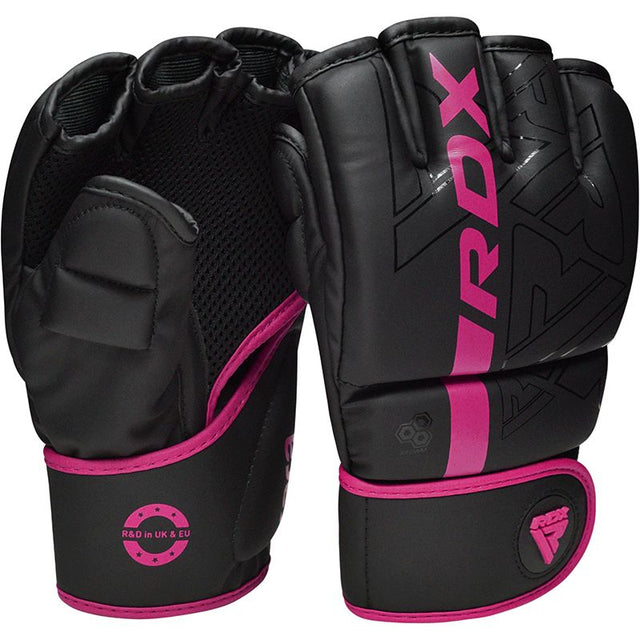 GRAPPLING GLOVES F6 MATTE PINK-S - SMALL