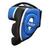 HEAD GUARD AURA PLUS T-17 BLUE/BLACK-S - Small