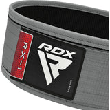 WEIGHT LIFTING STRAP BELT RX1 GRAY-L - GRAY,LARGE