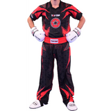 TOP TEN Kickboxing Uniform "FUTURE" - Black/Red CHILD (16811-94)