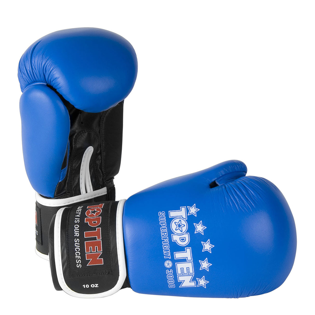 TOP TEN Superfight 3000 Boxing Gloves Blue 10oz (2041-6010)