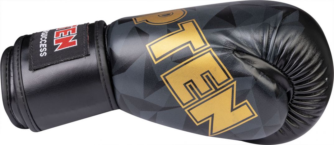 Boxhandschuhe „PRISM“ - 10oz,Black/Gold,Standard