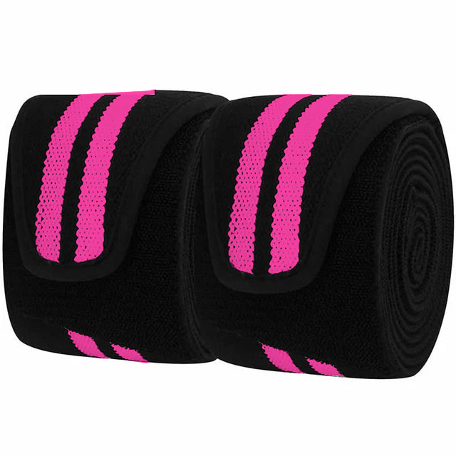 GYM KNEE WRAP PINK PRO - PINK