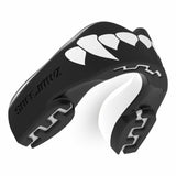 SAFEJAWZ® Extro Series Self-Fit 'FANGZ BLACK' Mouthguard (KSSJES-FANGZ) - Junior - Junior