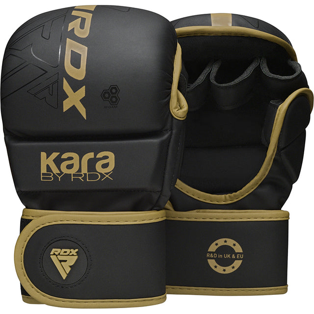 GRAPPLING GLOVES SHOOTER F6 MATTE GOLDEN PLUS-L/XL - L/XL