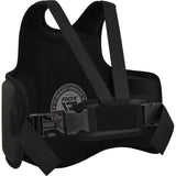 CHEST GUARD F6 MATTE BLACK PLUS-S/M - BLACK,S/M