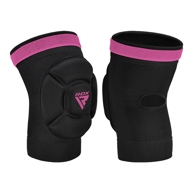 HOSIERY KNEE FOAM K5 BLACK/PINK-L - BLACK/PINK,LARGE