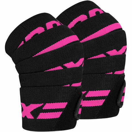 GYM KNEE WRAP PINK PRO - PINK