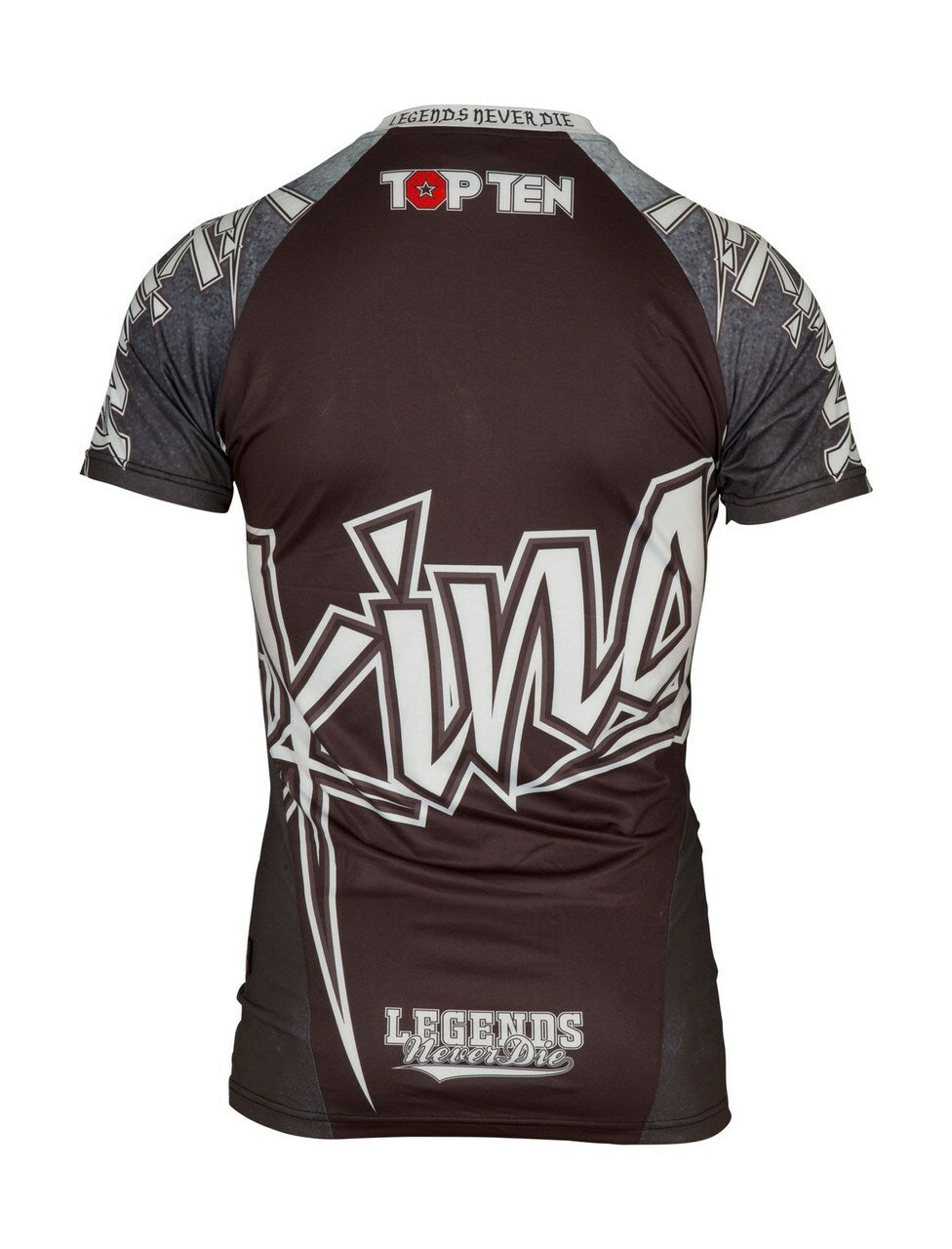 TOP TEN MMA Short Sleeve Rash Guard "Vikings" (14132-1) - S - S