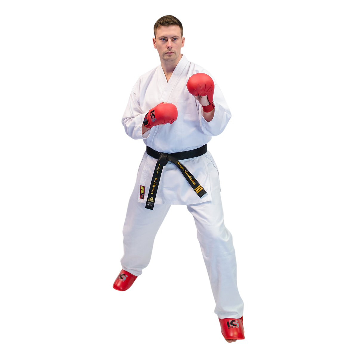 Kicksport Student KARATE Uniform "KOHAI" - 7oz Poly/Cotton  180cm/190cm - ADULT (KSSKU7) - 5/180cm - 5/180cm