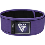 WEIGHT LIFTING STRAP BELT RX1 PURPLE-XS - PURPLE,XS