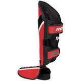 SHIN INSTEP AURA PLUS T-17 RED/BLACK-S - Small