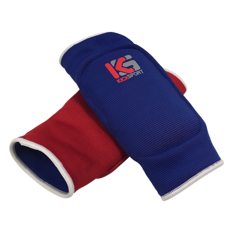 Elbow Pad "Reversible" Red and Blue by Kicksport (KSREP) - XXS/Child - XXS/Child