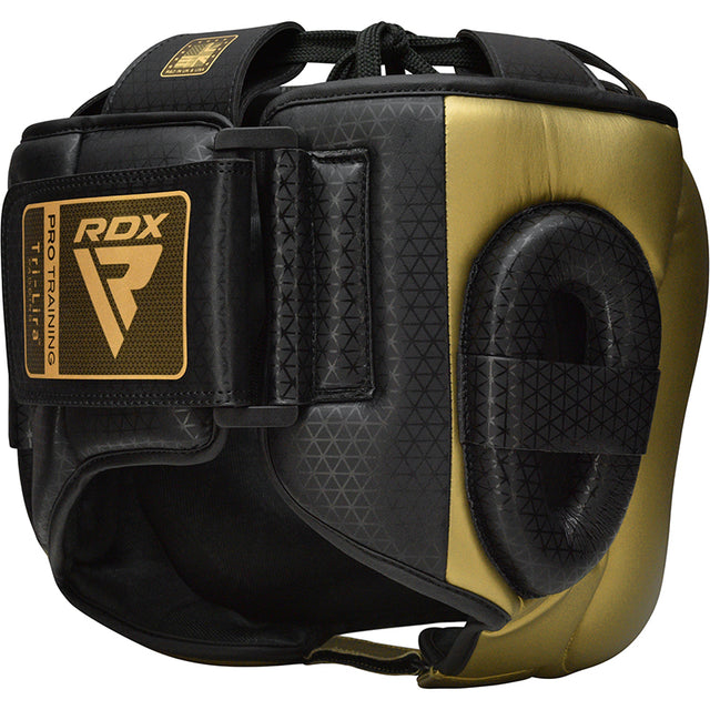 HEAD GUARD MARK PRO TRAINING TRI LIRA 2 GOLDEN-L - Large