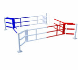 Floor Boxing Ring Fighter with 3 Ropes (BRF-NF) - 5 Metres - 5 Metres