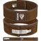 BELT PRO LIVER BUCKLE BROWN LEATHER PLUS-L - BROWN,LARGE