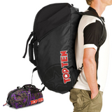 TOP TEN Sports Backpack Combo  CAMO/PURPLE Medium