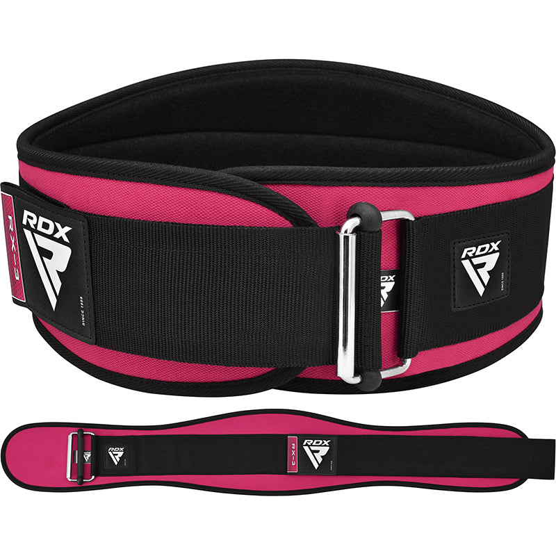 WEIGHT LIFTING BELT EVA CURVE RX3 SHARP PINK-M - SHARP PINK,MEDIUM