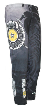 TOP TEN MMA Capri Compression Pants "Vikings" (18803-9) - XS - XS