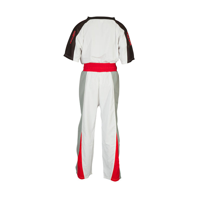 Kickboxuniform „Star“ - White/Black,130cm