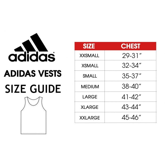 ADIDAS BASE VEST WHITE LARGE