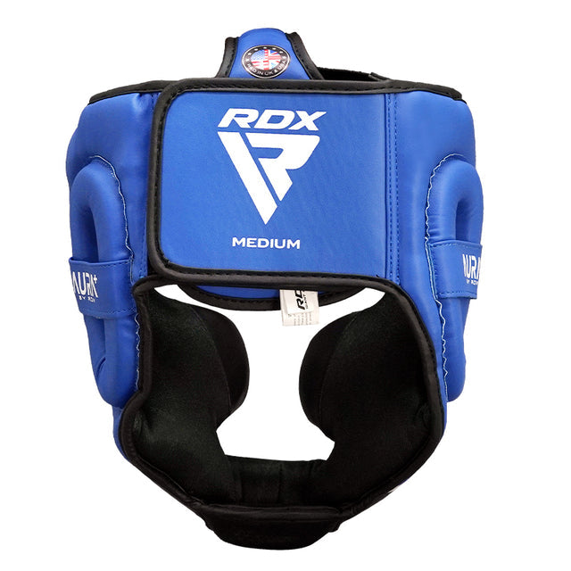 HEAD GUARD AURA PLUS T-17 BLUE/BLACK-S - Small