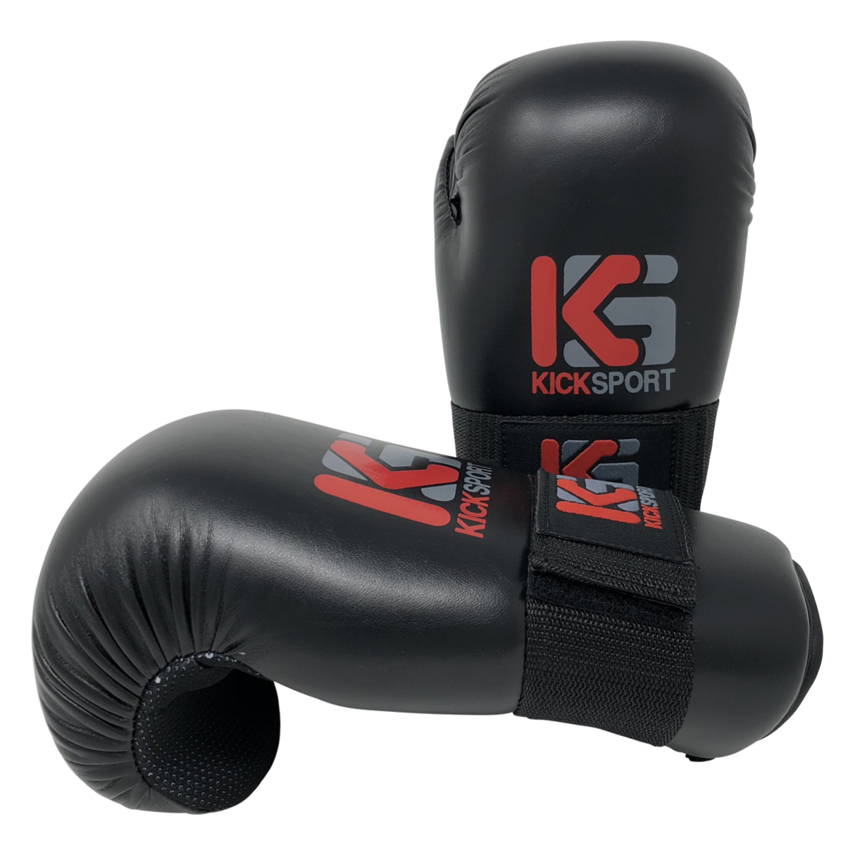 Kicksport Point Fighter Gloves "Fight" - Black Child - XXXS - XXXS