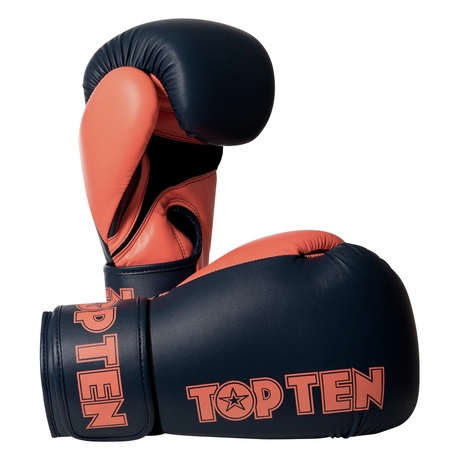 Boxhandschuhe „XLP“ - Dark Blue/Orange,10oz