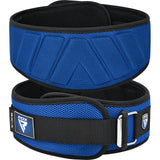 WEIGHT LIFTING BELT EVA CURVE RX4 BLUE-S - Small