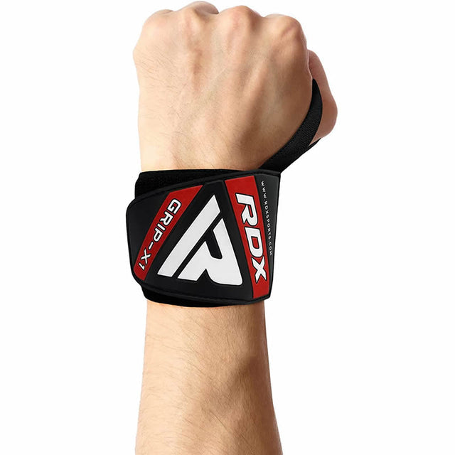 GYM WRIST WRAPS W3 FULL BLACK