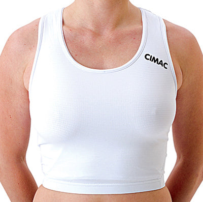 Cimac Maxi Guard Sports Bra (Vest) - White - 10 - 10