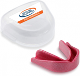 Kicksport Mouth Guard with Case - Single JUNIOR (KSMGSJ) - Pink Sparkle - Pink Sparkle