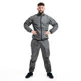 CLOTHING SAUNA SUIT C1 GRAY-2XL - GRAY,2XL