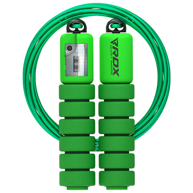 SKIPPING ROPE KIDS PLASTIC ABS GREEN-10FT (17583) - GREEN